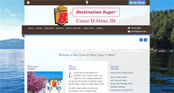 Desktop Screenshot of coeurdalenesuper8.com